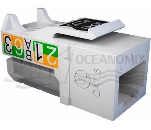 Imagem 7 de 10 de Keystone Rj45 Femea Cat6 Furukawa Sohoplus Primeira Linha