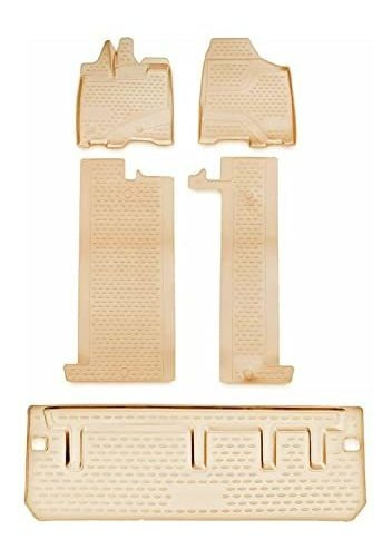 Omac Floor Mats Set For Toyota Sienna Beige 3d Car Zhwf7