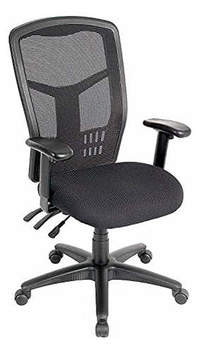 Silla De Oficina Multifunción, Respaldo De Malla, Asiento Ta