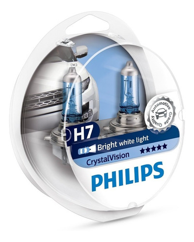 Lampara Halógena Crystal Vision Philips - H7 12v 55 + 2,5w