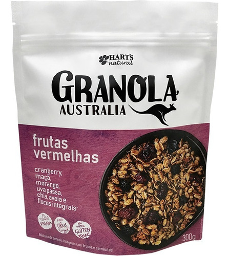 Granola Australia Frutas Vermelhas