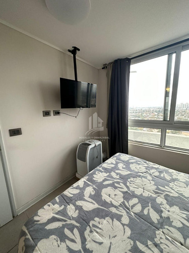 Arriendo Acogedor Departamento Metro Rodrigo De Araya, 1d 1b