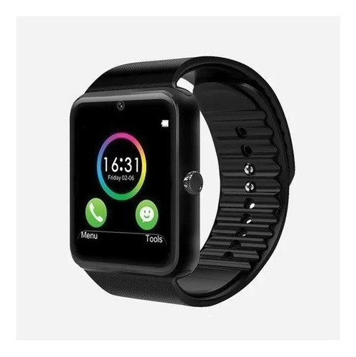Smartwatch Techzone Touch Bluetooth3.0 Android-ios Negro P/v