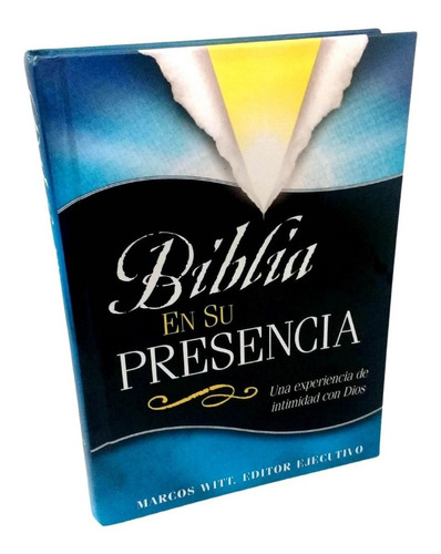 Biblia En Su Presencia Rvr60 Tapa Dura - Intimidad Con Dios