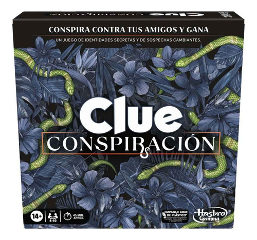 Juego De Mesa Clue Conspiracion Hasbro Nuevo Español