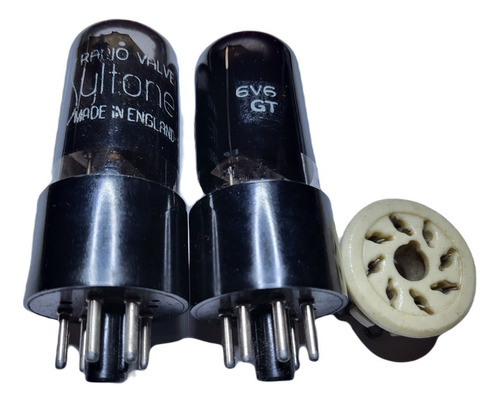 Válvula Electrónica 6v6 Gt Nos Syltone Brimar England