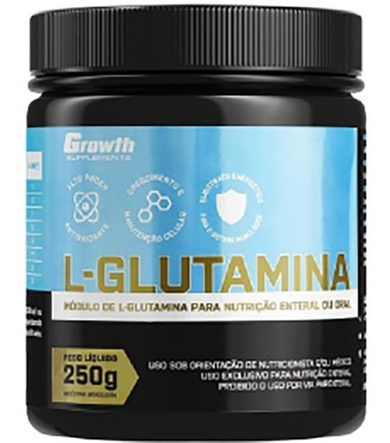 Glutamina (l-glutamina) 250g Growth Supplements