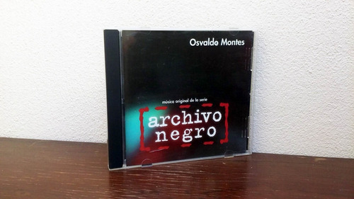 Archivo Negro - Soundtrack ( Osvaldo Montes ) * Cd Mb Esta 