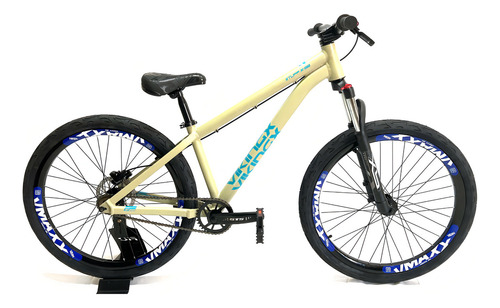 Bicicleta Vikingx Aro 26 21v Freio Disco Hidraulico Tuff 38 Cor Oliva Claro Tamanho Do Quadro 13.5
