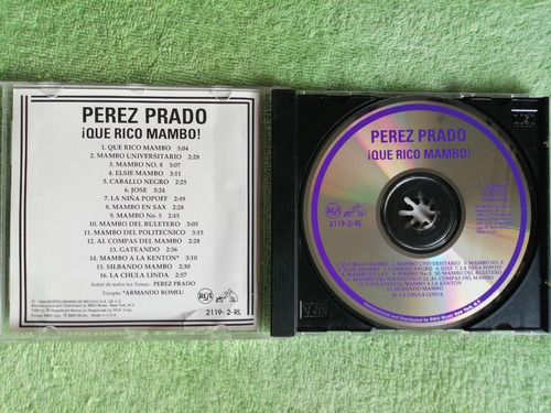 Eam Cd Perez Prado Que Rico Mambo 1989 Sus Grandes Exitos