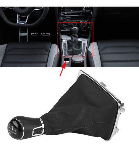 Funda De Maletero Gear Knob De 5 Velocidades Para Coche, Apt