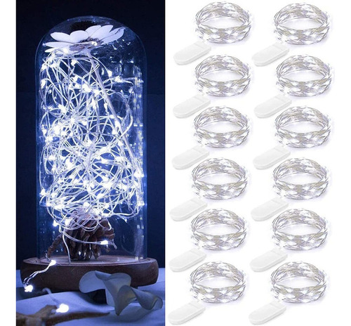 Guirnalda De Luces Que Funcionan Con Pilas, 2 M, 20 Led, 12