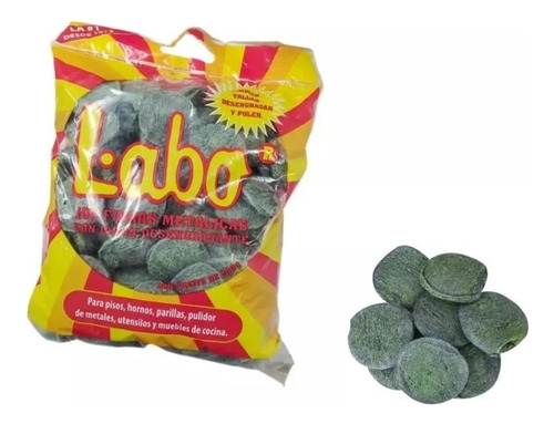 Fibras Multiuso Para Trastes Cocina Jabon Incluido 12 Pzas