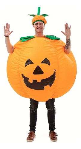 Disfraz Inflable De Calabaza Para Halloween, Calabaza 3d