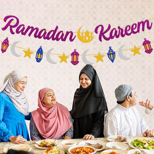 Ramadán Kareem Banner Ramadán Decoración Ramadán Kareem Muba