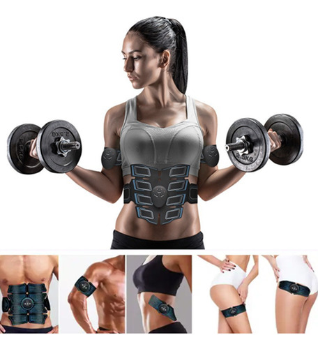 Cinto De Emagrecimento Elétrico Para Treinamento Abdominal