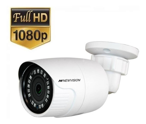 Imagen 1 de 9 de Camara Seguridad Exterior Cctv Full Hd Metalica Gran Angular