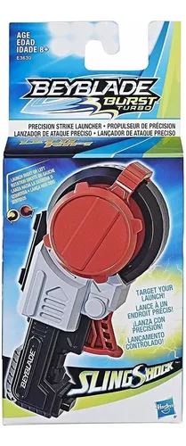 Beyblade Lançador De Ataque Preciso Slingshock Hasbro E3630