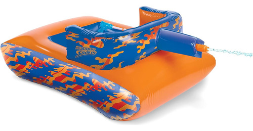 Tanque Megaforce Inflable Lanza Chorro De Agua Nerf Battle