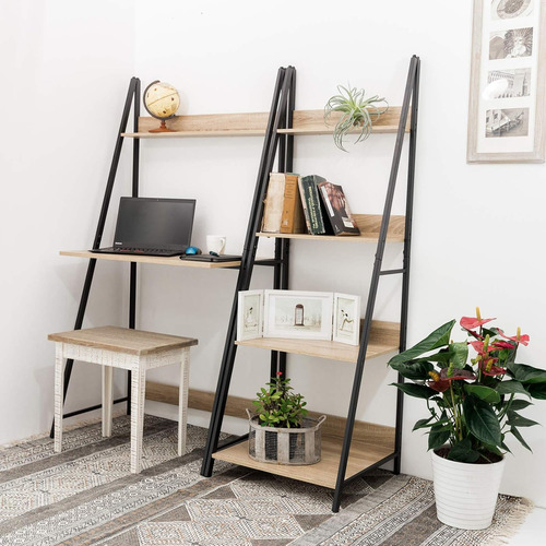 Computadora De Escalera Estante, Mesa De E Estudiantes...