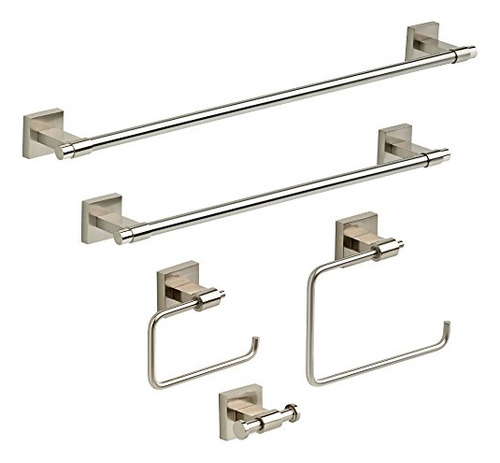 Barra De Toallas Franklin Brass Maxted De 18 Pulgadas, Níque