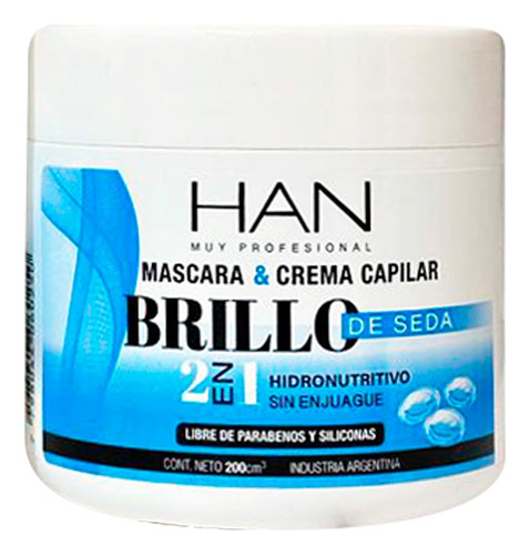 Han Mascara Crema Capilar Brillo De Seda X 200