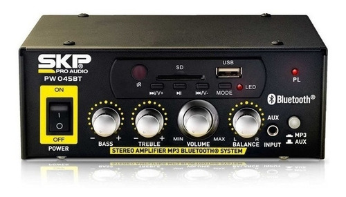 Amplificador Skp Pw-045bt - (pw-045bt)/ Internet Store