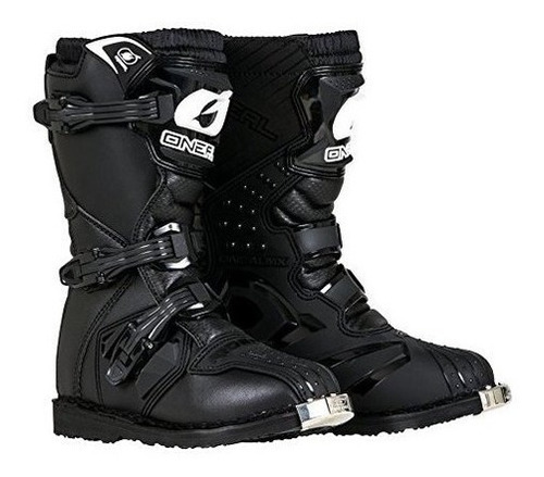 Bota De Jinete De Chicos Oneal Negro K1 Logo Nuevo Negro 2 M