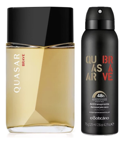 Kit Presente Quasar Brave O Boticário
