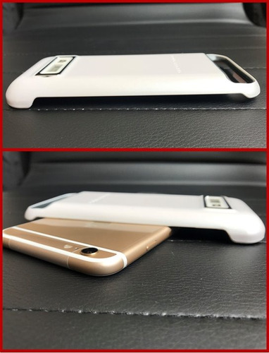 Cargador Funda Slim Power Case Bateria Portatil Phone 6 Clip