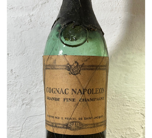 Antigua Botella Cognac Napoleon Coleccionable (Usado)