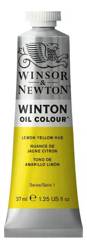 Tinta Oleo Winton Winsor & Newton 346 Lemon Yellow Hue 37ml