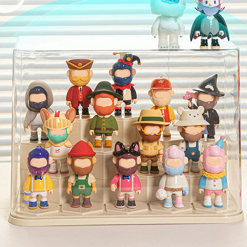 Mini Figura Vitrine Vitrine Boneca Caixa De 40cmx20cmx20cm