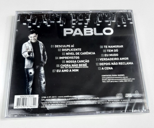 Cd - Pablo - ( Descupe Aí ! )