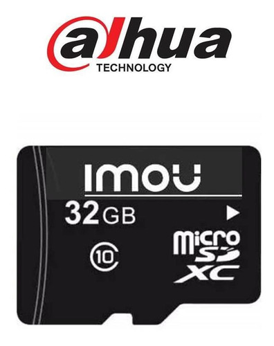 Tarjeta Memoria Micro Sd Imou Vigilancia 32 Gb Clase 10