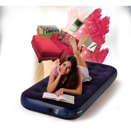 Kit Barraca Iglu 2 Pessoas + Colchão Solteiro Inflável - Mor