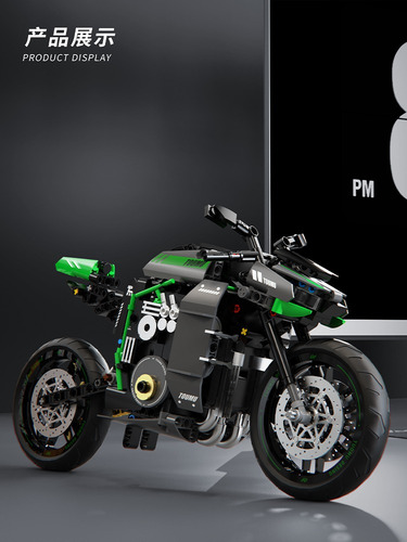 Moto Ducati Kawasaki Para Armar Construcción Technic Dat V4 809 Kawasaki Ka Z1