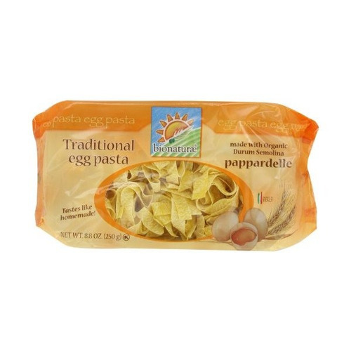 Con Bionaturae Orgánica Sémola Pappardelle Pasta De Huevo, 8