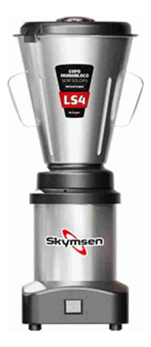 Liquidificador Comercial Skymsen LS4 LS-04MB-N 4 L aço inoxidável 220V