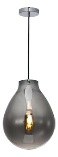 Pendente Tommy Fume E Cromado Sky-3039fp Skylight