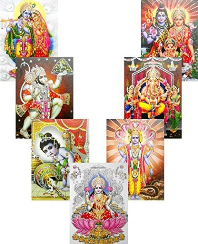 Mayorista De 10 Dioses Hindu Y Afiches De La Diosa Sqv0k