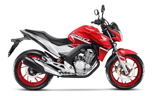 Imagem 2 de 8 de Honda Cb 250f Twister Abs 2022 - Vermelho