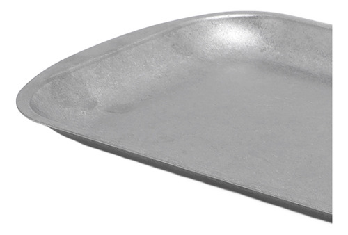 Bandeja Rectangular De Metal Para Alimentos, Acero Inoxidabl