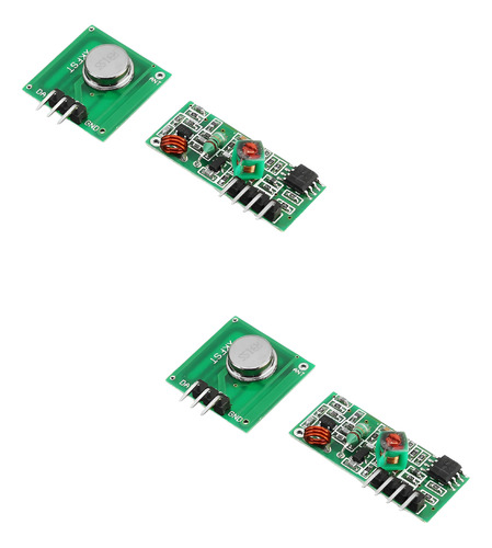 2 Modulo Rf 315 Mhz Emisor Y Receptor Arduino