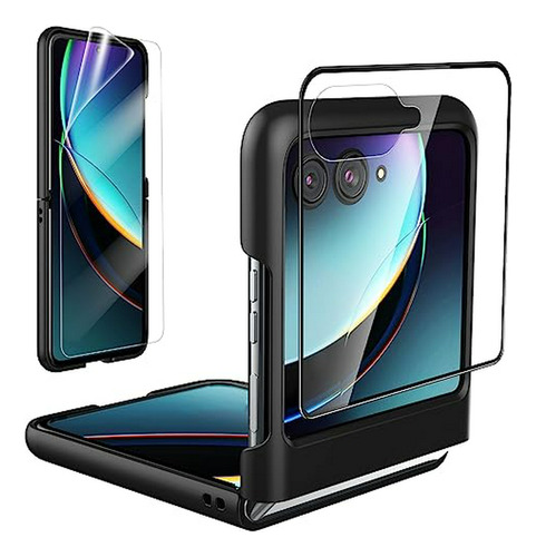 Estuche Slim Fit Compatible Con Motorola Razr Plus 2023.