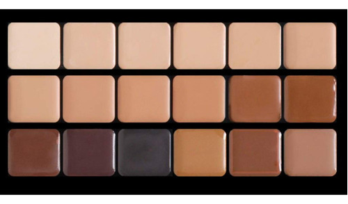 Graftobian Hd Creme Foundation Super Palette Neutral