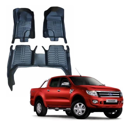 Cubre Alfombra Termoformada Ford Ranger 12/- 