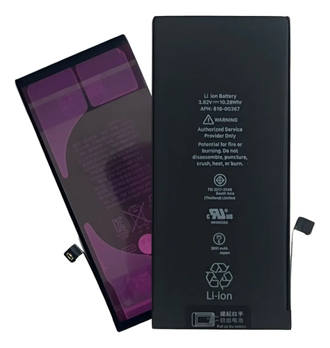Bateria iPhone 8 Plus Foxconn Capacidade 2900mAh Voltagem 3.7V