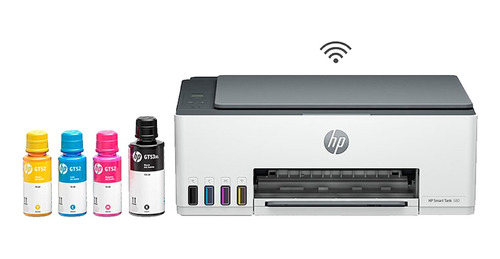 Impresora Multifuncional Hp Smart Tank 580 Color Blanco