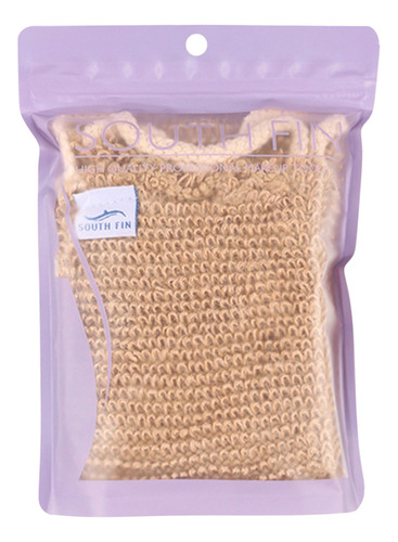 Toalla De Baño J Con Correa Retráctil, Guantes A Juego, Natu